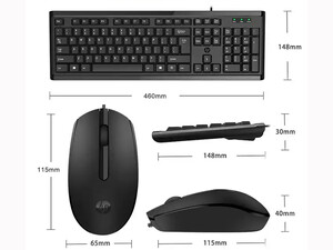 خرید ست موس و کیبورد اچ پی  HP KM10 Keyboard And Mouse set original