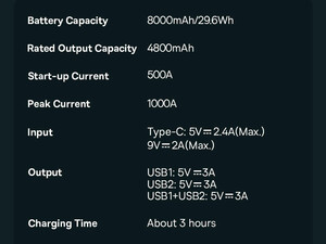 جامپ‌استارتر و پاوربانک فوق انرژی خودرو بیسوس Baseus super energy 2-in-1 jump starter 1000A BS-CH003