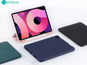 خرید کاور آیپد پرو 12.9 اینچ 2020، 2021، 2022 کوتتسی COTEetCI Liquid Silicone Three-Fold Case iPad Pro 12.9 inch 61026