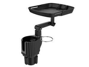 هولدر لیوانی به همراه سینی خوراکی خودرو  car cup holder with tray for car cup food tray with attachable tray