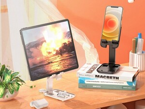 پایه نگهدارنده رومیزی تبلت و گوشی هوکو Hoco S28 Folding Desktop Stand