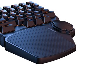 کیبورد گیمینگ بیسوس Baseus GAMO One-Handed Gaming Keyboard GK01 دارای استراحتگاه دست