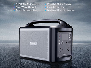 فروش اینورتر و پاور بانک قابل حمل چند منظوره اوریکو ORICO-PA500-2A4U Portable Power Station