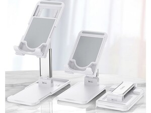 استند رومیزی موبایل و تبلت توتو Totu DCTS-14 Desktop Stand  در رنگ سفید