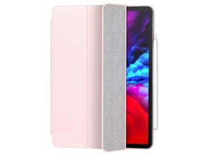 کاور چرمی آیپد پرو 11 اینچ مغناطیسی بیسوس Baseus Magnetic Leather Case for iPad pro (2020) بدون آسیب رساندن به نمایشگر