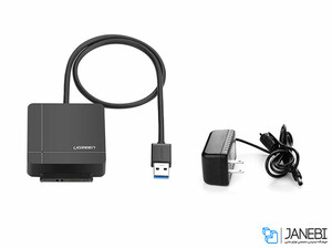 هاب یواس بی و کارتخوان یوگرین Ugreen USB3 To Sata3 Adaptor With Card Reader