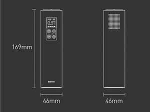 پمپ باد بیسوس Baseus Super Mini Inflator Pump CRCQ00000