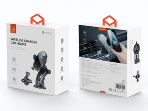 پایه نگهدارنده و شارژر بی‌سیم خودروی مک‌دودو  MCDODO 15W Wireless Charger Car Mount Space Series CH-7620