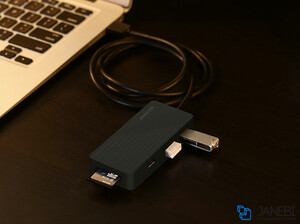 هاب یواس بی و کارتخوان یوگرین Ugreen 3-Ports USB 3.0 Hub With Card Reader