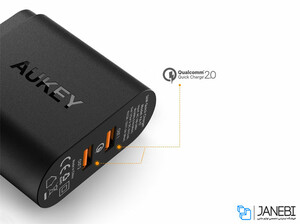 شارژر دیواری آکی Aukey PA-T7 Wall Charger