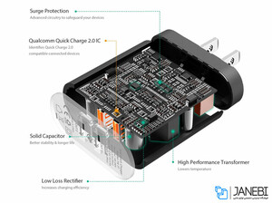 شارژر دیواری آکی Aukey PA-T7 Wall Charger