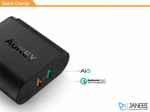 شارژر دیواری آکی Aukey PA-T12 Wall Charger