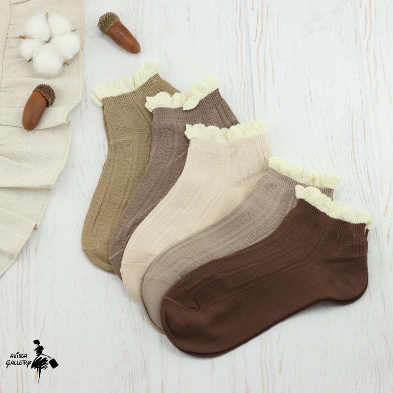 جوراب مچی موکا گیپوری S9507