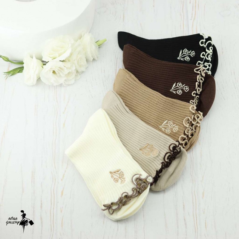 جوراب نیم ساق فلاور S9529