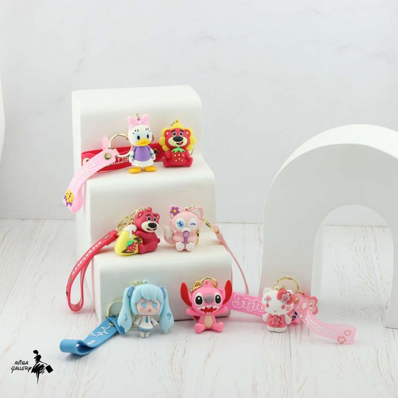 آویز جاکلیدی سیلیکونی کد AB1089