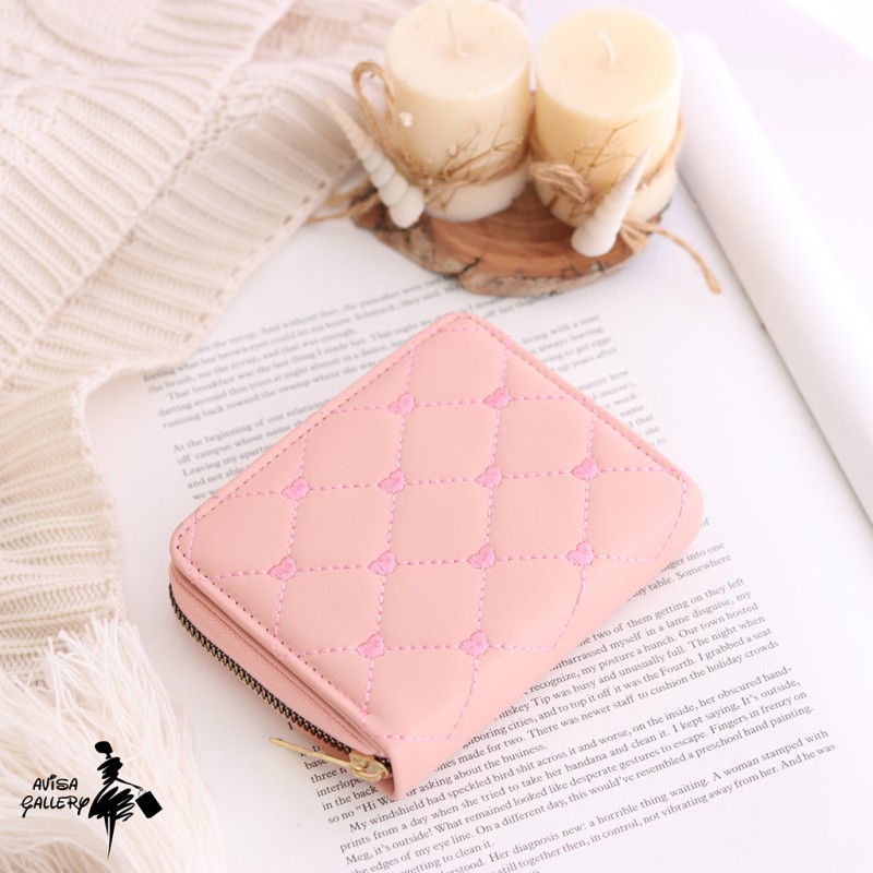 کیف پول گلدوزی قلب کد AB1043