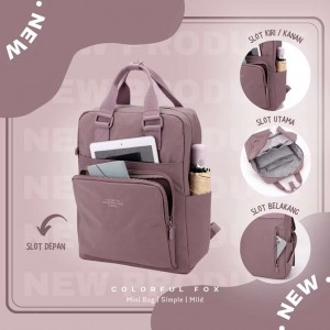 کوله پشتی وارداتی کالرفول فاکس کد 1231