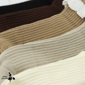 خرید جوراب نیم ساق گلدوزی S9522