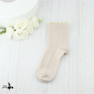 جوراب ساقدار گیپوری موکا S9531