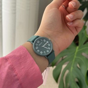 ساعت مچی بند سیلیکونی بلون عدد دار کد AB1004