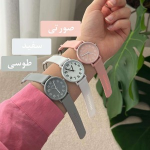 ساعت مچی بند سیلیکونی بلون عدد دار کد AB1004