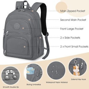 کوله پشتی وارداتی Mindesa کد 8646