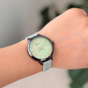 ساعت مچی بند سیلیکونی مانمیلی AB1156