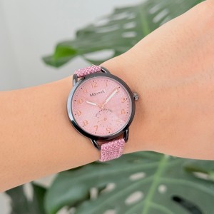 خرید ساعت مچی بند سیلیکونی مانمیلی AB1156