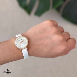 ساعت مچی بند چرمی  بلون کد  AB1166