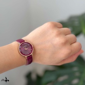 ساعت مچی بند چرمی  بلون کد  AB1166
