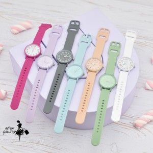 ساعت مچی بند سیلیکونی سیتوس عدددار AB1035