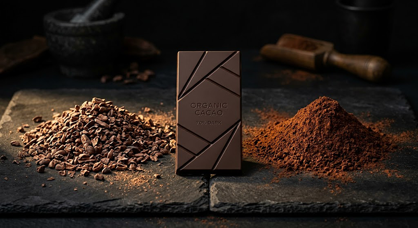تفاوت کاکائو (Cocoa) و کاکائو خام (Cacao) در چیست؟ راهنمای شناسایی خلوص شکلات
