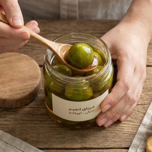 مربای انجیر دست‌ساز لوکس