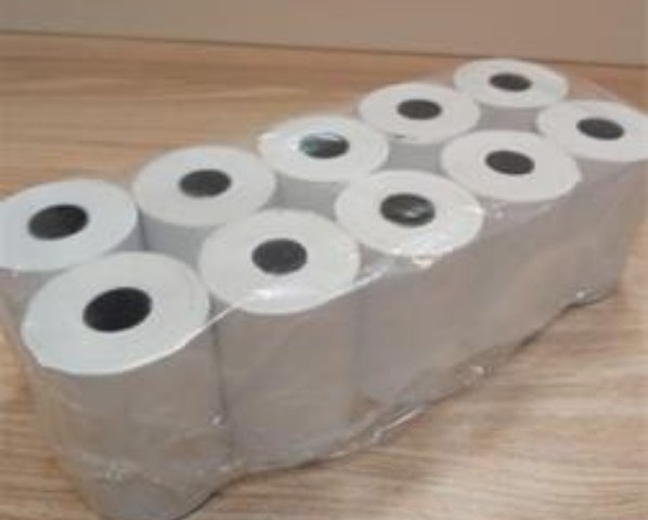 رول حرارتی عرض ۸ سانتی چاپ مشکی هانسول(۶ عددی)