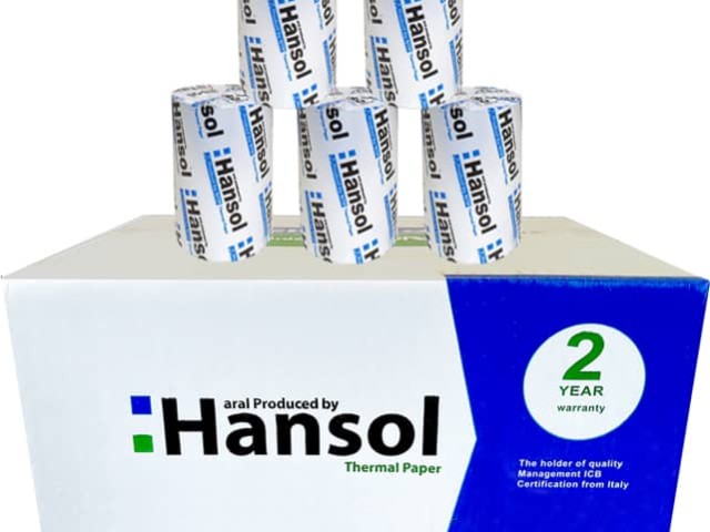 رول حرارتی هانسول عرض 80