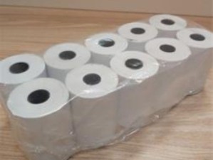 رول حرارتی عرض ۸ سانتی چاپ مشکی هانسول(۱۲ عددی)