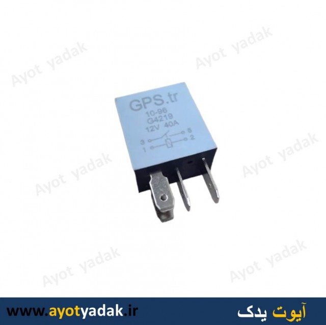 میکرو رله کتابی چهار   فیش طوسی برند GPS -ارسال رایگان-گارانتی شش ماه-قیمت عمده