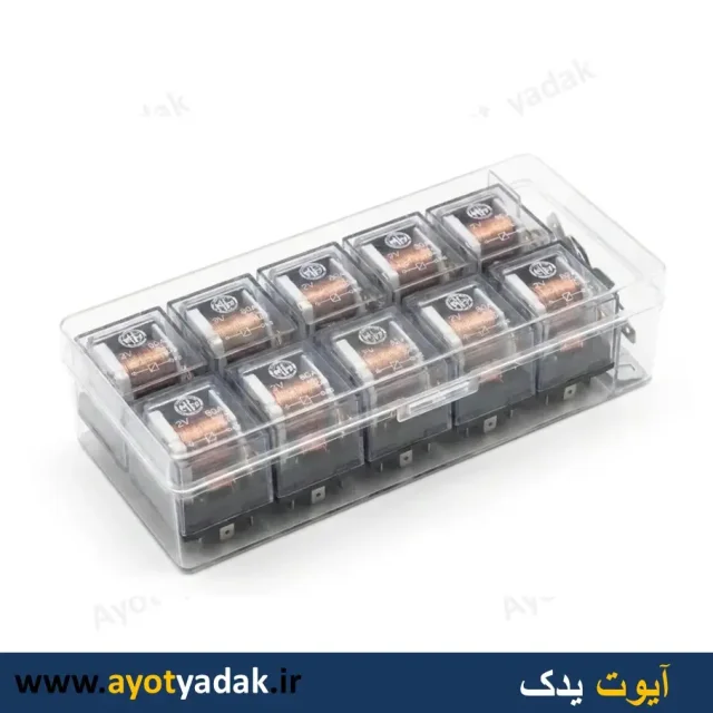 آفتامات رله بوق شیشه ای 80 آمپر دو پلاتین بسته 10 عددی برند PTS-ارسال رایگان-گارانتی شش ماه-قیمت عمده