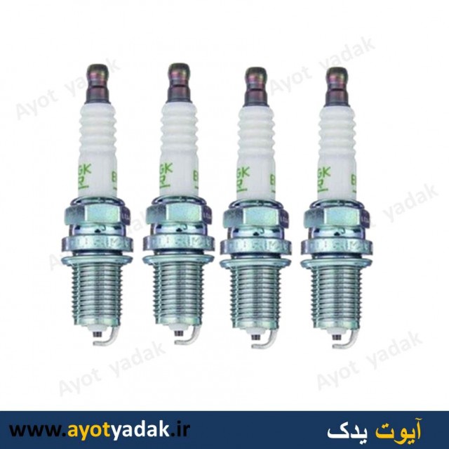 شمع تک پلاتینه انژکتور برند NGK   mobiz (بسته 4 عددی)