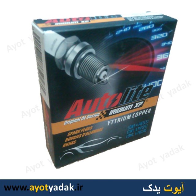 شمع تک پلاتین  ایرودیوم برند  auto lite  در جه یک (بسته 4 عددی) -ارسال رایگان-گارانتی شش ماه-قیمت عمده