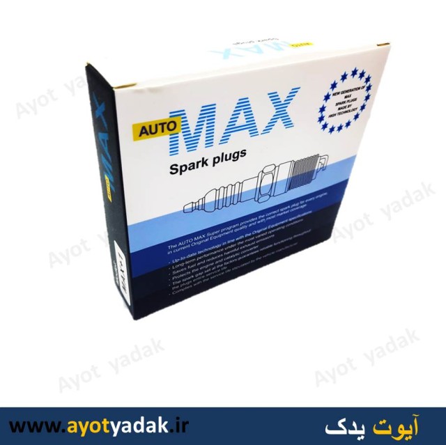 شمع تک پلاتین درجه یک برند MAX ( بسته 4 عددی )- ارسال رایگان -گارانتی شش ماه - قیمت عمده