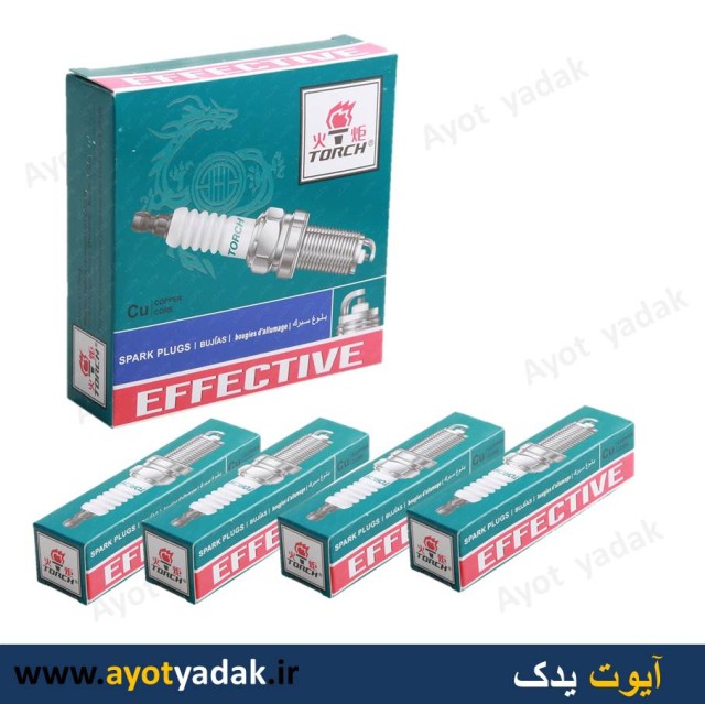 شمع تورچ اصلی تک پلاتین درجه یک  ( بسته 4 عددی )-ارسال رایگان-شش ماه گارانتی-قیمت عمده