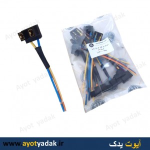 سوکت دو فیش چراغ جلو درجه یک ( بسته 10 عددی) -ارسال رایگان-گارانتی شش ماه-قیمت عمده