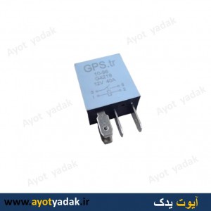 میکرو رله کتابی چهار   فیش طوسی برند GPS -ارسال رایگان-گارانتی شش ماه-قیمت عمده