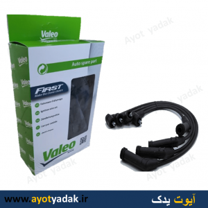 وایر تمام سیلیکون پراید زیمنس کابل 8 برند  VALEO -ارسال رایگان-گارانتی شش ماه-قیمت عمده