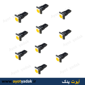 لامپ اس ام دی سوزنی پشت آمپر و پنل - نارنجی - ( بسته 10 عددی )- ارسال رایگان -گارانتی شش ماه - قیمت عمده