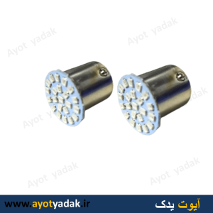 لامپ اس ام دی   -دو  کنتاک  22  تایی فندوقی  - قرمز  - ارسال رایگان -گارانتی شش ماه - قیمت عمده