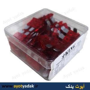 فیوز شیشه ای 10 آمپر ایرانی  ( بسته 50 عددی ) -ارسال رایگان--قیمت عمده
