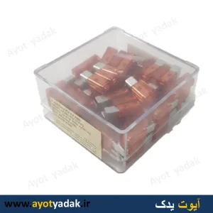 فیوز شیشه ای وارداتی  40 آمپر بسته 50 عددی -ارسال رایگان-گارانتی شش ماه-قیمت عمده