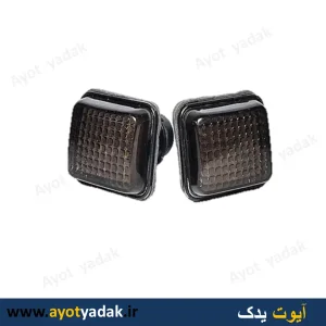راهنما روی گلگیر پژو دودی بسته 10 عددی-ارسال رایگان-گارانتی شش ماه-قیمت عمده